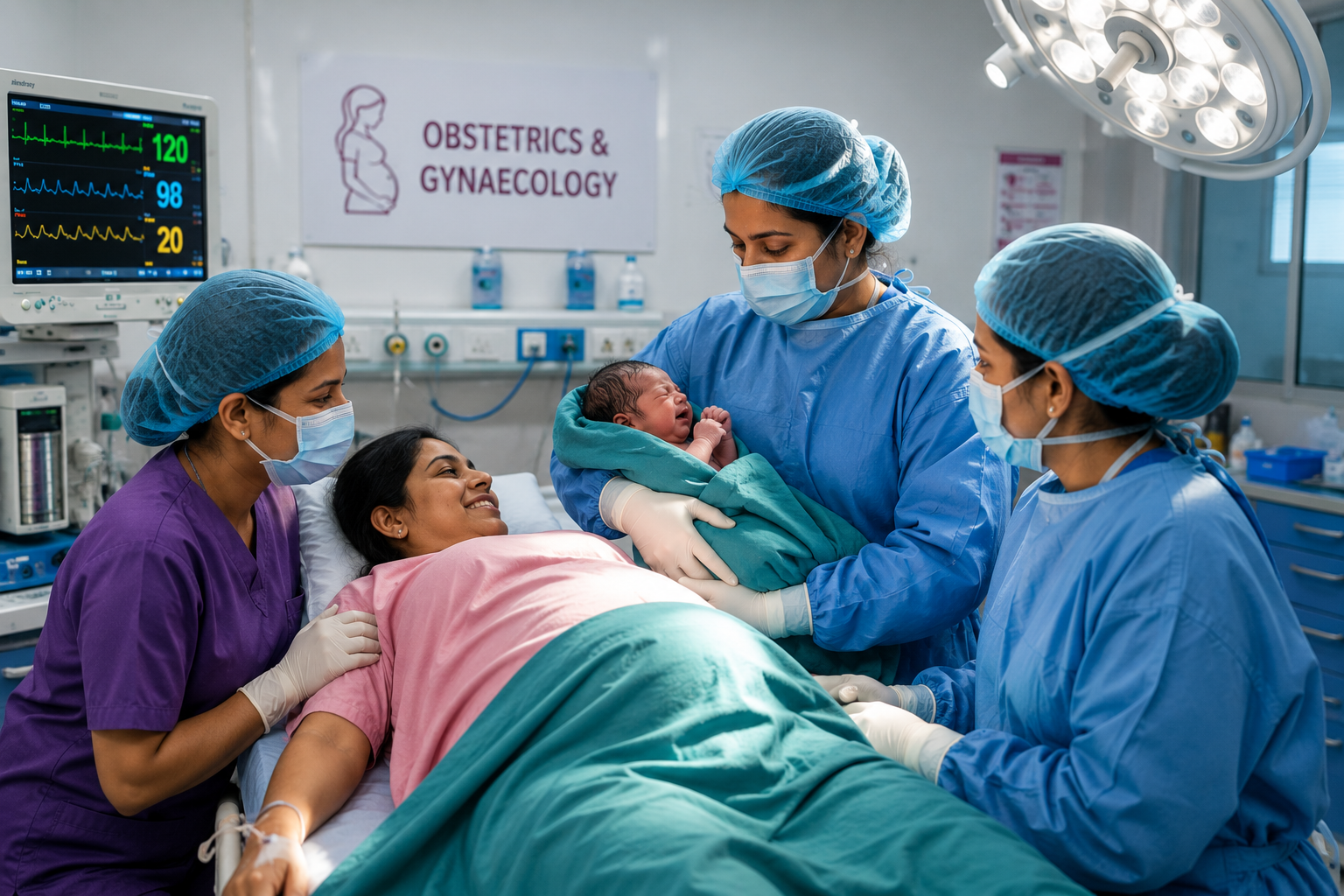 Obstetrics and Gynaecology at Jyothi Multispeciality Hospital